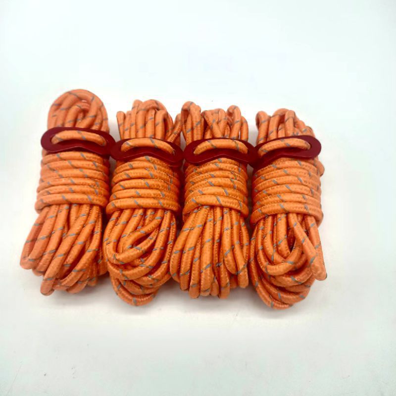 5mm Reflective Windproof Tent Rope - 4m Length