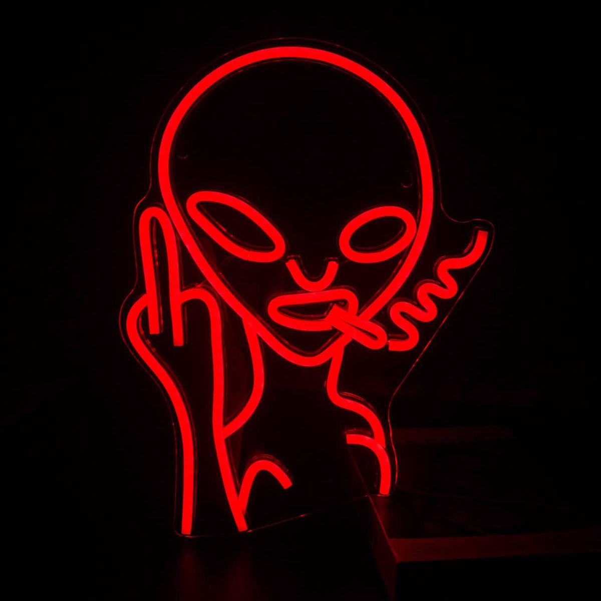 LED Alien Neon Light for Party Room Decor