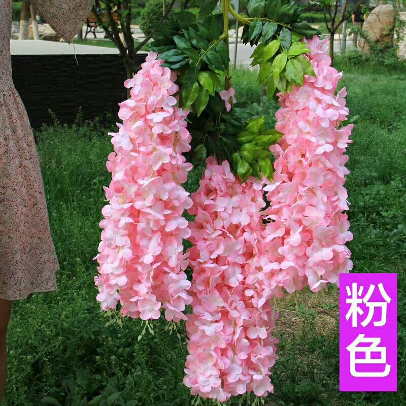 110CM Artificial Wisteria Flower Vine Decoration