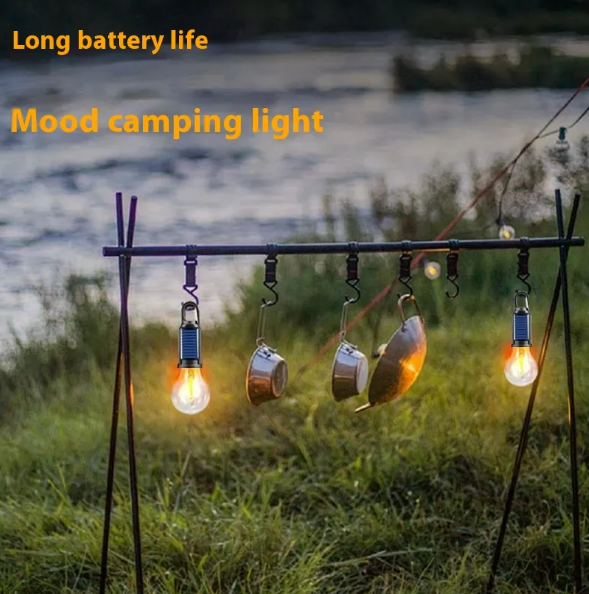 Solar-Powered Camping Light & Mosquito Killer