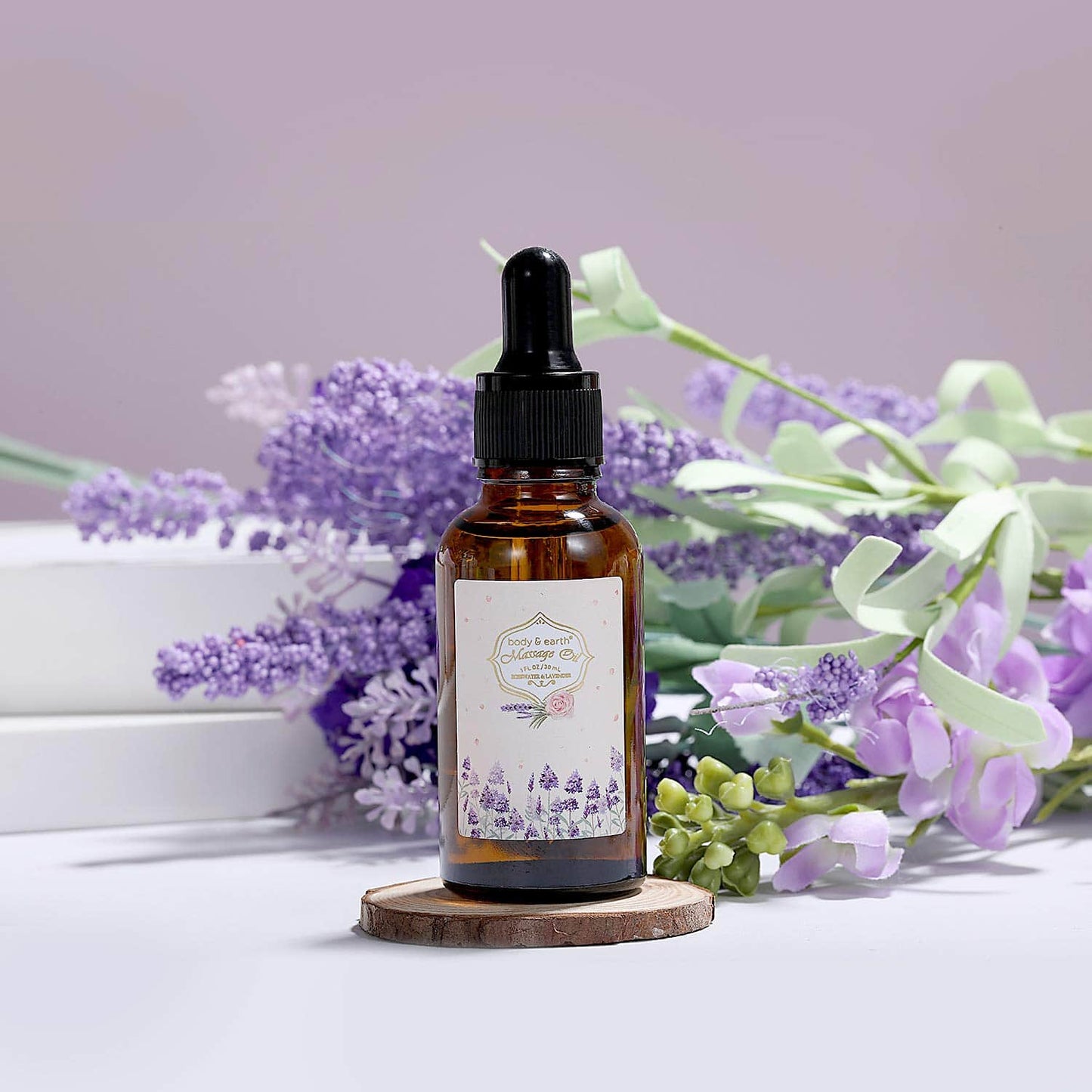 Body &amp;  Earth   Rosewater &amp; Lavender 10 Pieces Gift Set