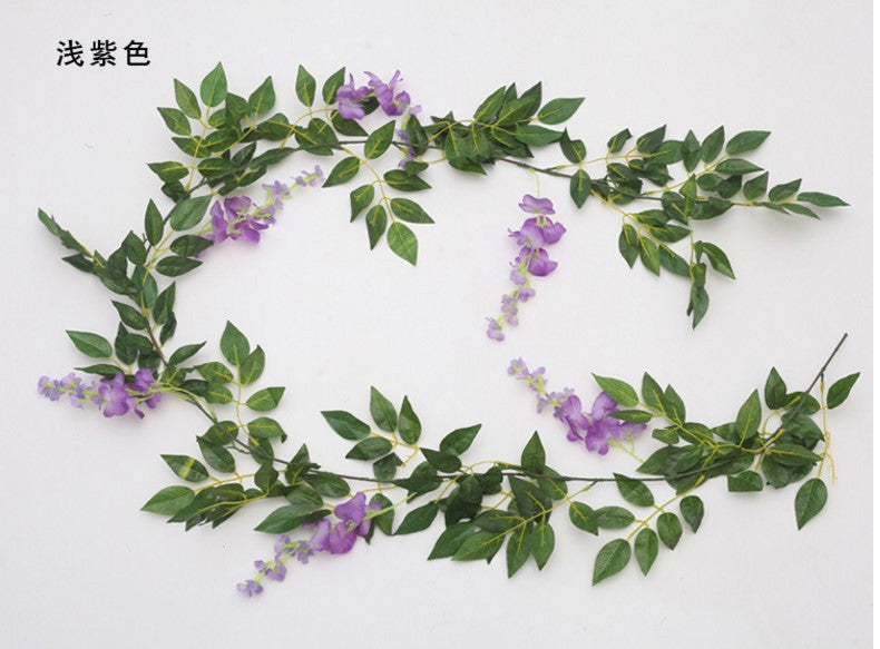 110CM Artificial Wisteria Flower Vine Decoration