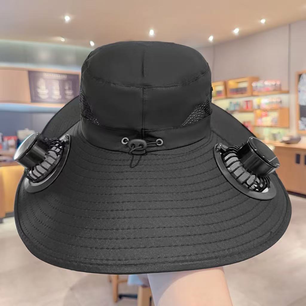 Solar Powered Fan Hat