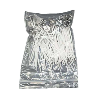 100pcs Pre-Waxed Natural Cotton Candle Wicks