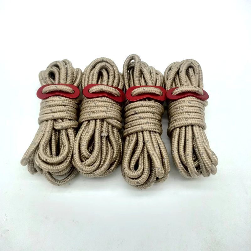 5mm Reflective Windproof Tent Rope - 4m Length