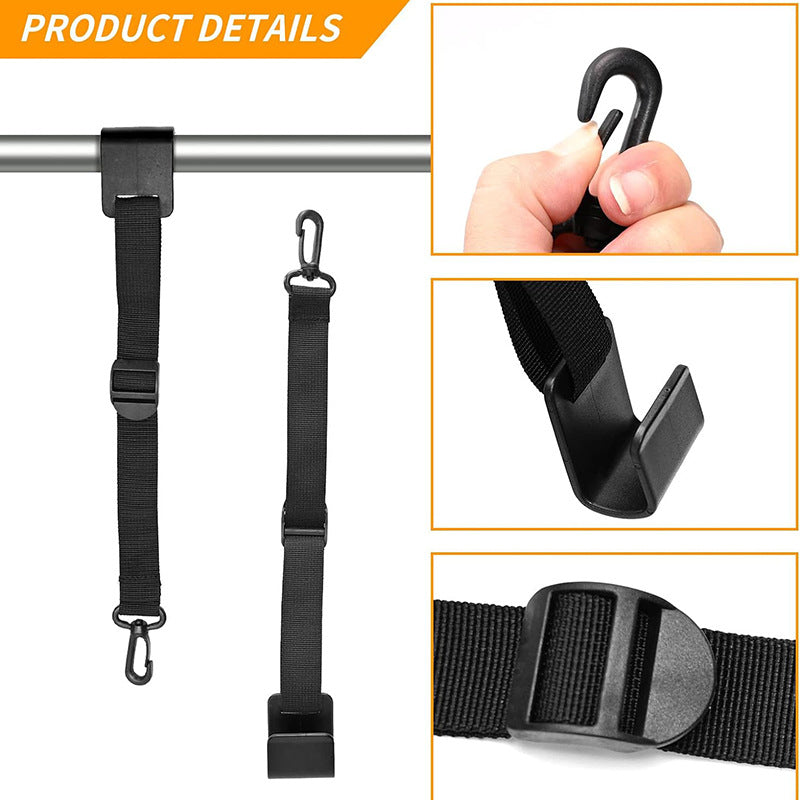Outdoor Camping Tent Clip with Lantern and Hooks