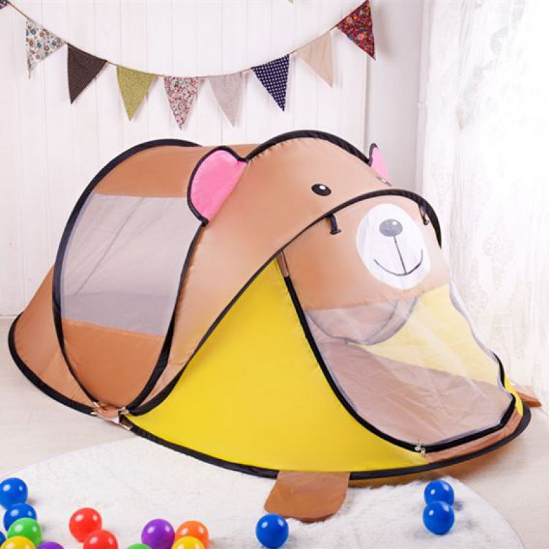 Indoor Folding Kids Tent with Sleeping Mat for Children