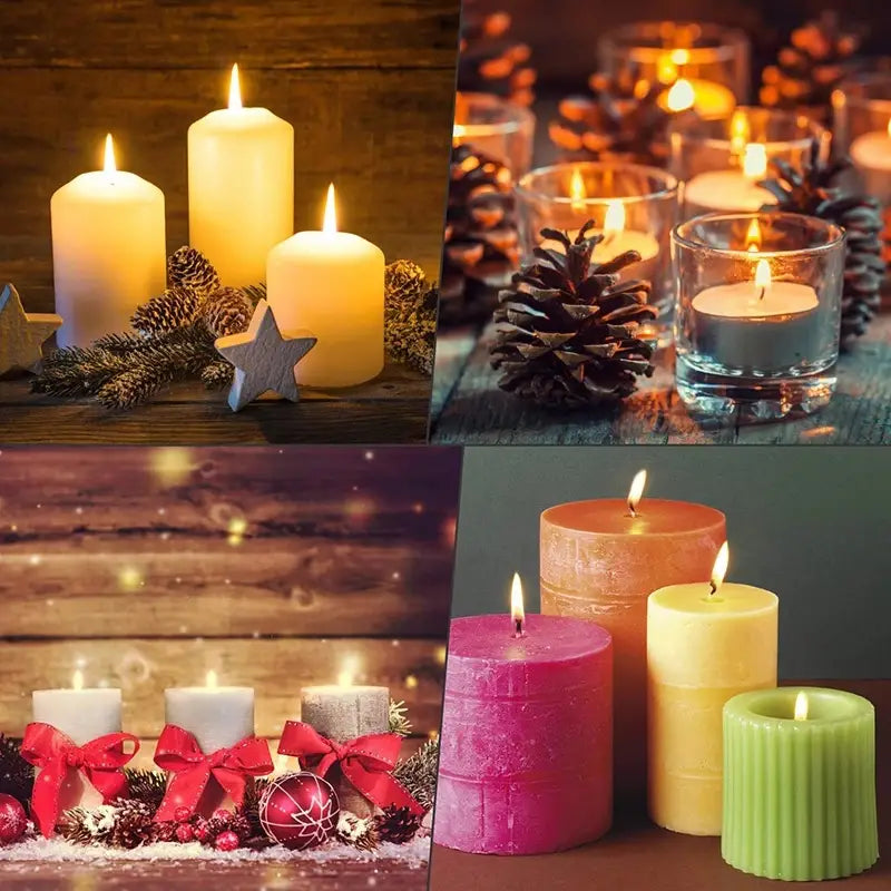 100pcs Pre-Waxed Natural Cotton Candle Wicks