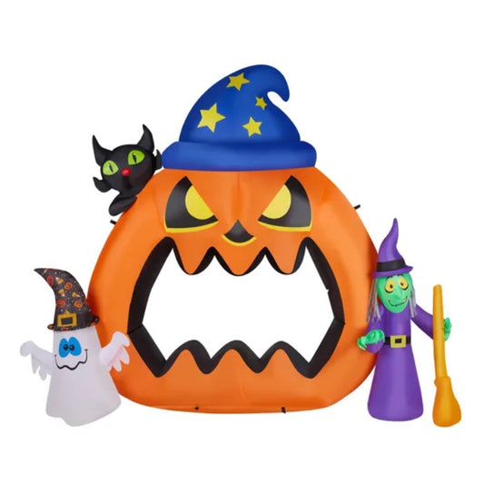 6.9ft Pumpkin Inflatable Halloween Decoration