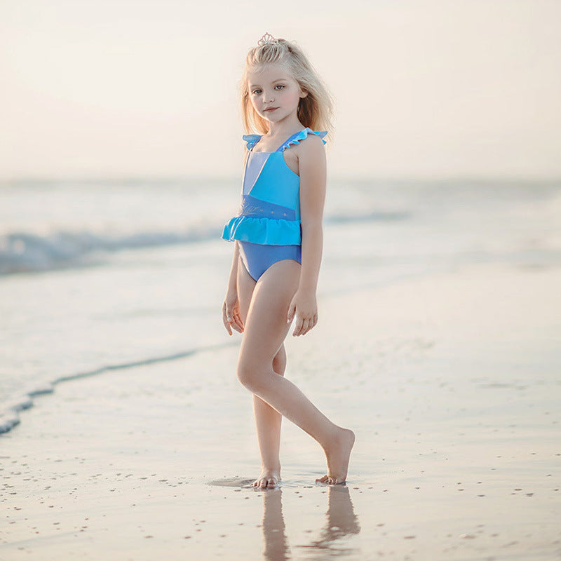 2022 Princess Elsa Swimwear for Girls (One Piece)