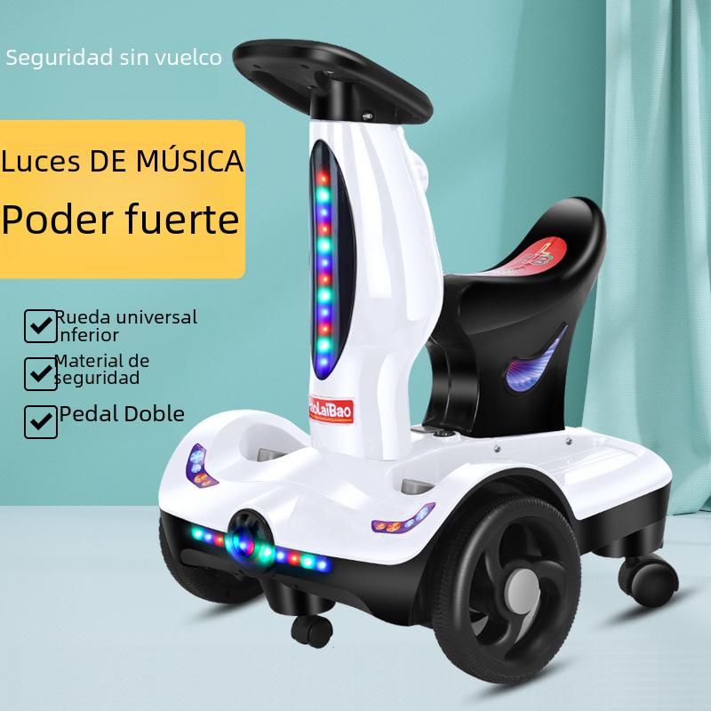 Kids Electric Indoor Drift Car with Music and Lights