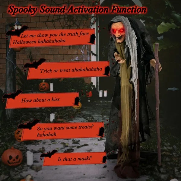 Halloween Witch Prop Decoration