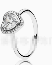 S925 Sterling Silver Love Ring - PA7135