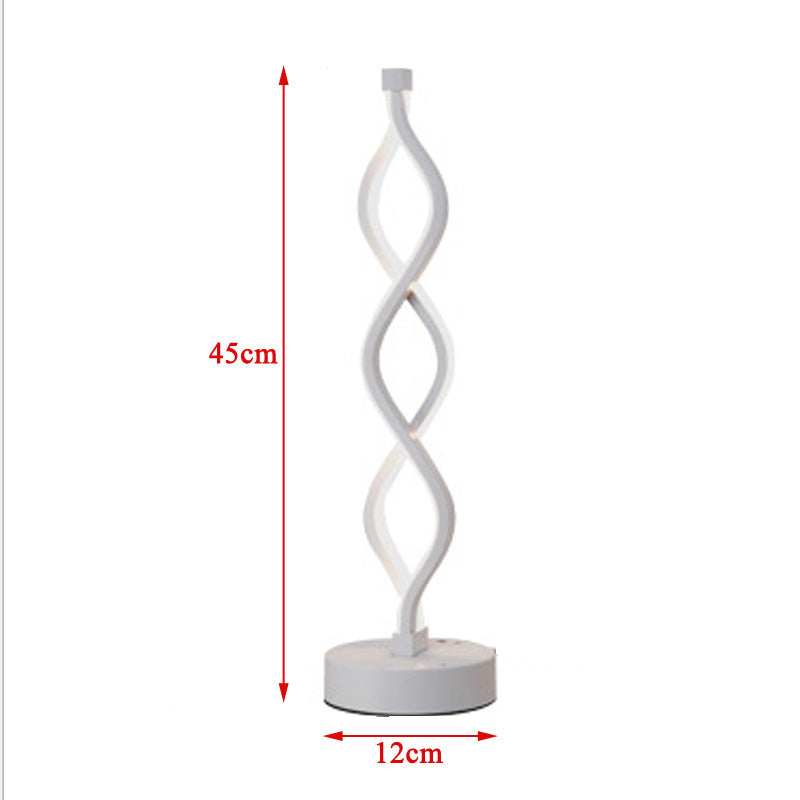 Creative LED Desk Lamp with Acrylic and Aluminum Design