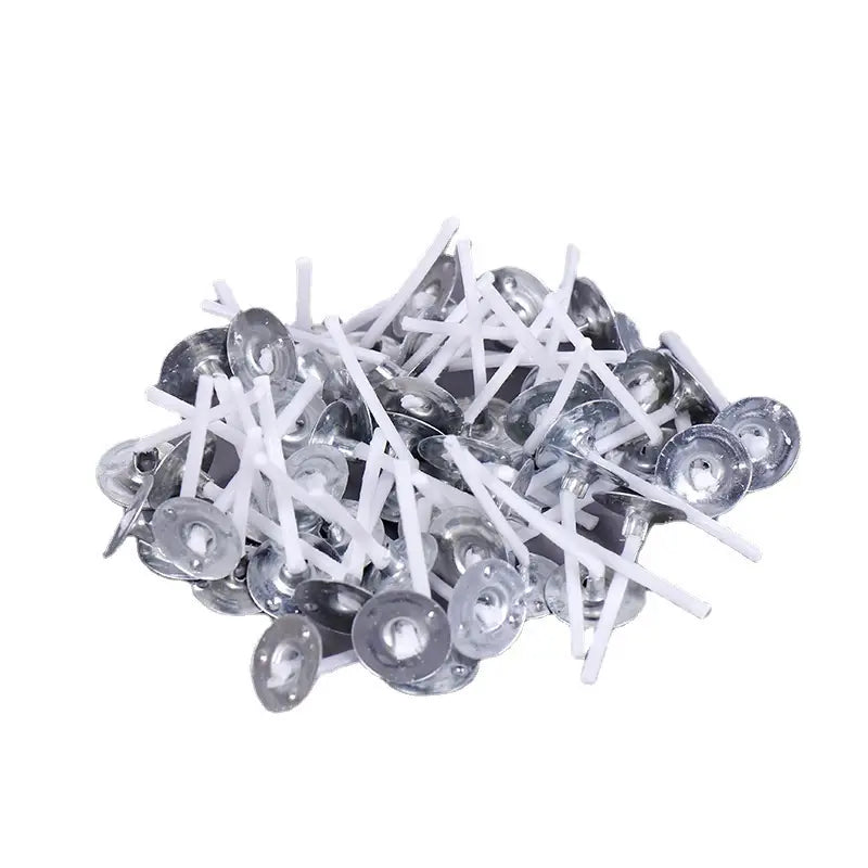 100pcs Pre-Waxed Natural Cotton Candle Wicks
