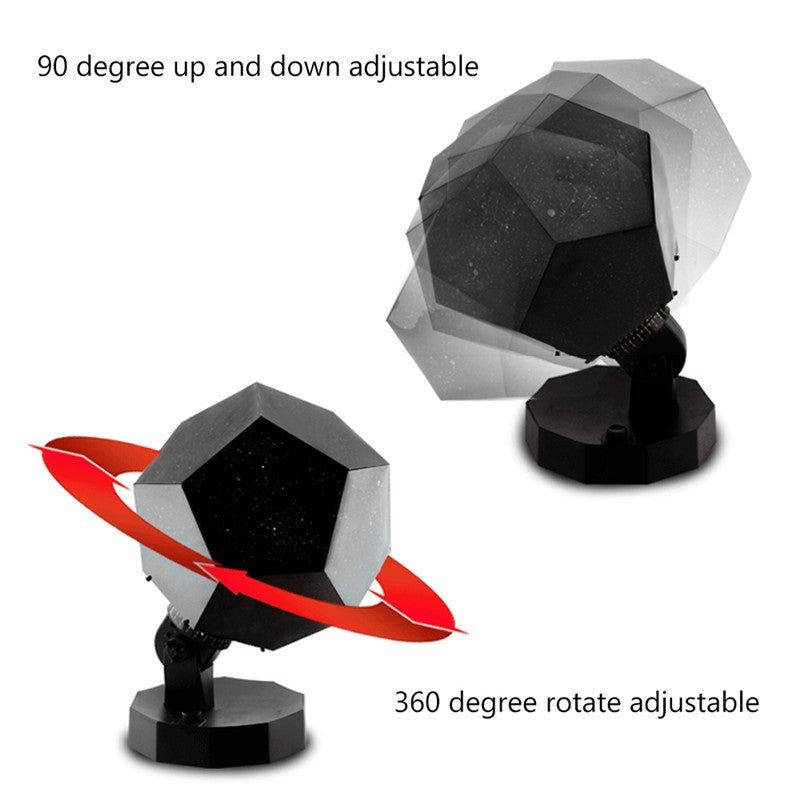 Starry Sky Projector Light - Romantic Design, No Power Needed