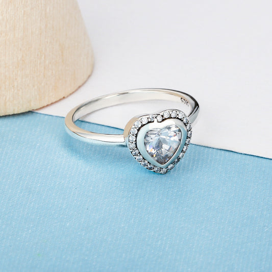 S925 Sterling Silver Love Ring - PA7135