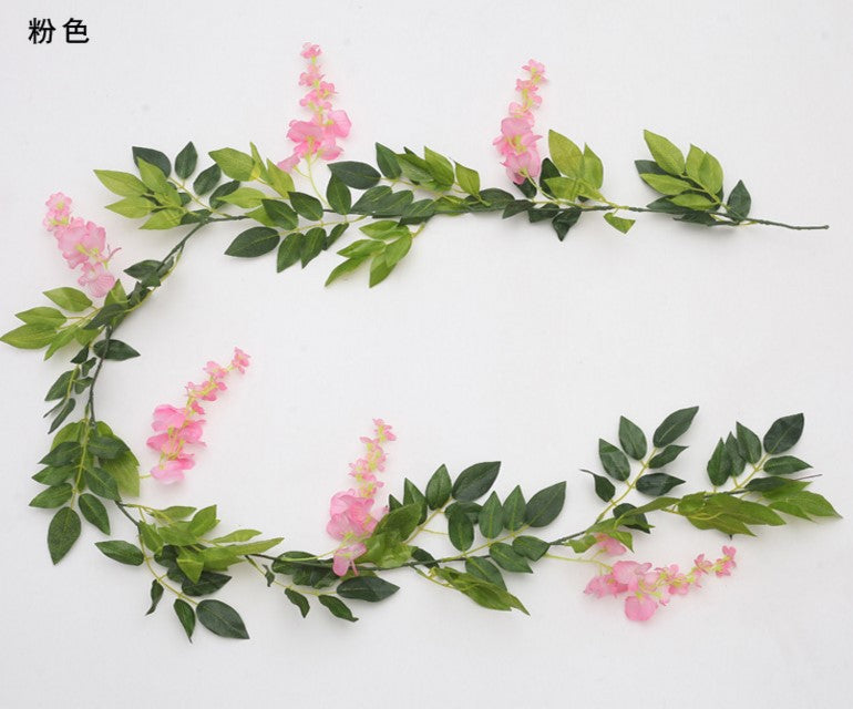 110CM Artificial Wisteria Flower Vine Decoration