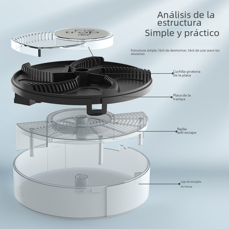 Automatic Silent Fly Trap USB for Home and Business