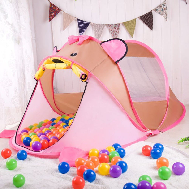 Indoor Folding Kids Tent with Sleeping Mat for Children