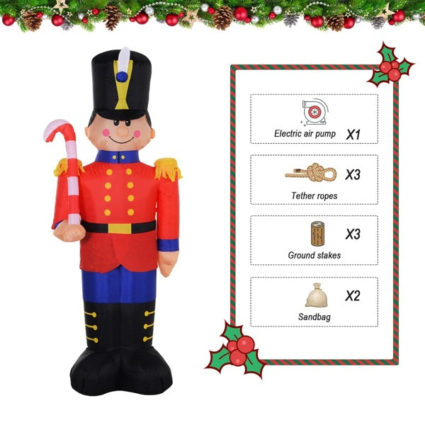 Inflatable Nutcracker Toy Soldier