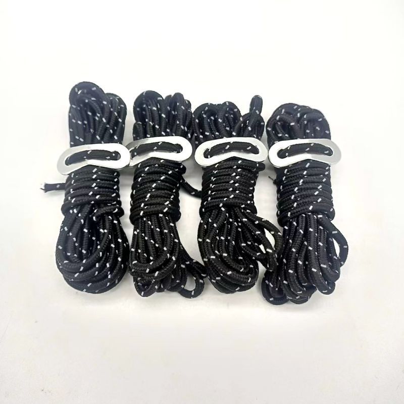 5mm Reflective Windproof Tent Rope - 4m Length