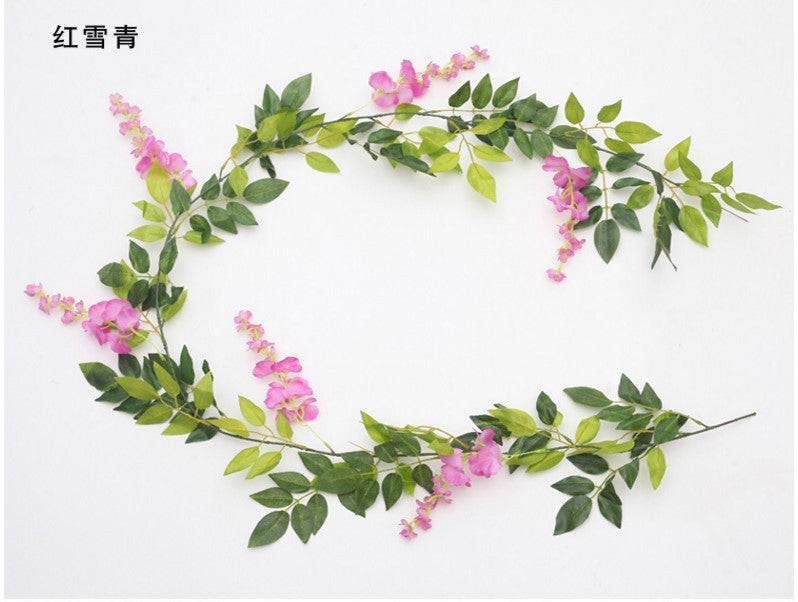 110CM Artificial Wisteria Flower Vine Decoration