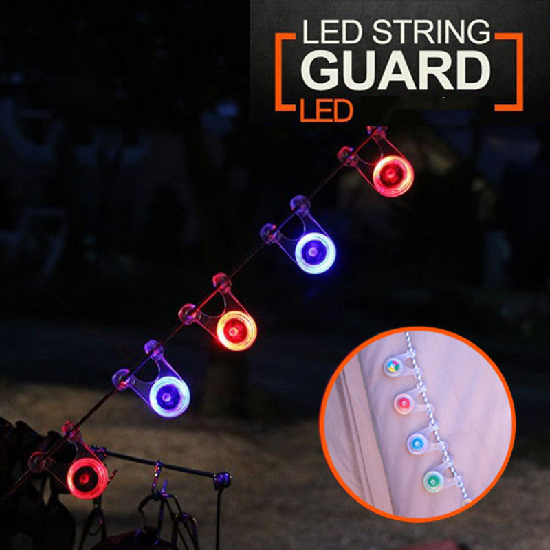 Camping Safety Light with Tent Rope Hanging Design