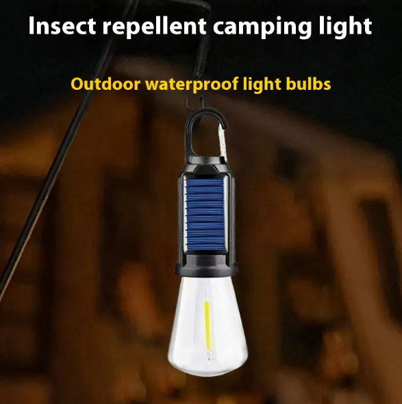 Solar-Powered Camping Light & Mosquito Killer