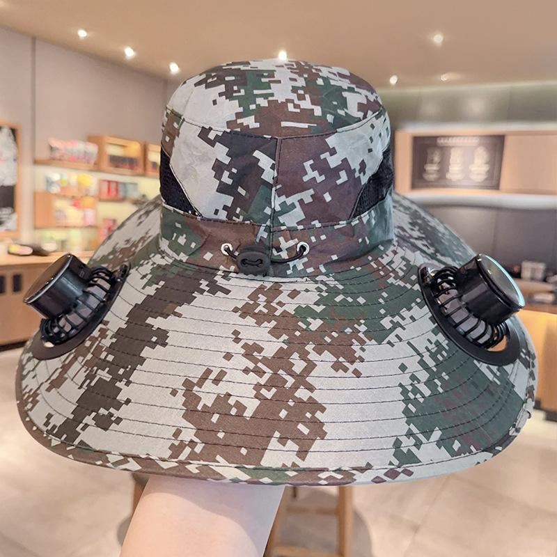 Solar Powered Fan Hat