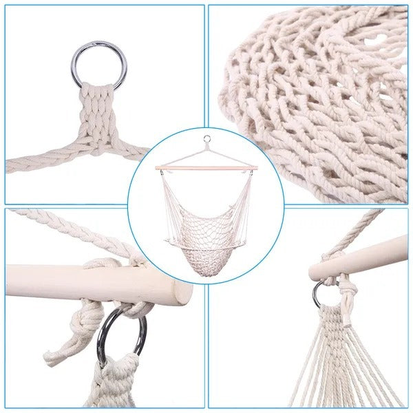 Indoor And Outdoor Garden Cotton Hanging Rope Wind