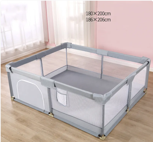 Safe Crawl Indoor Play Fence & Baby Mat