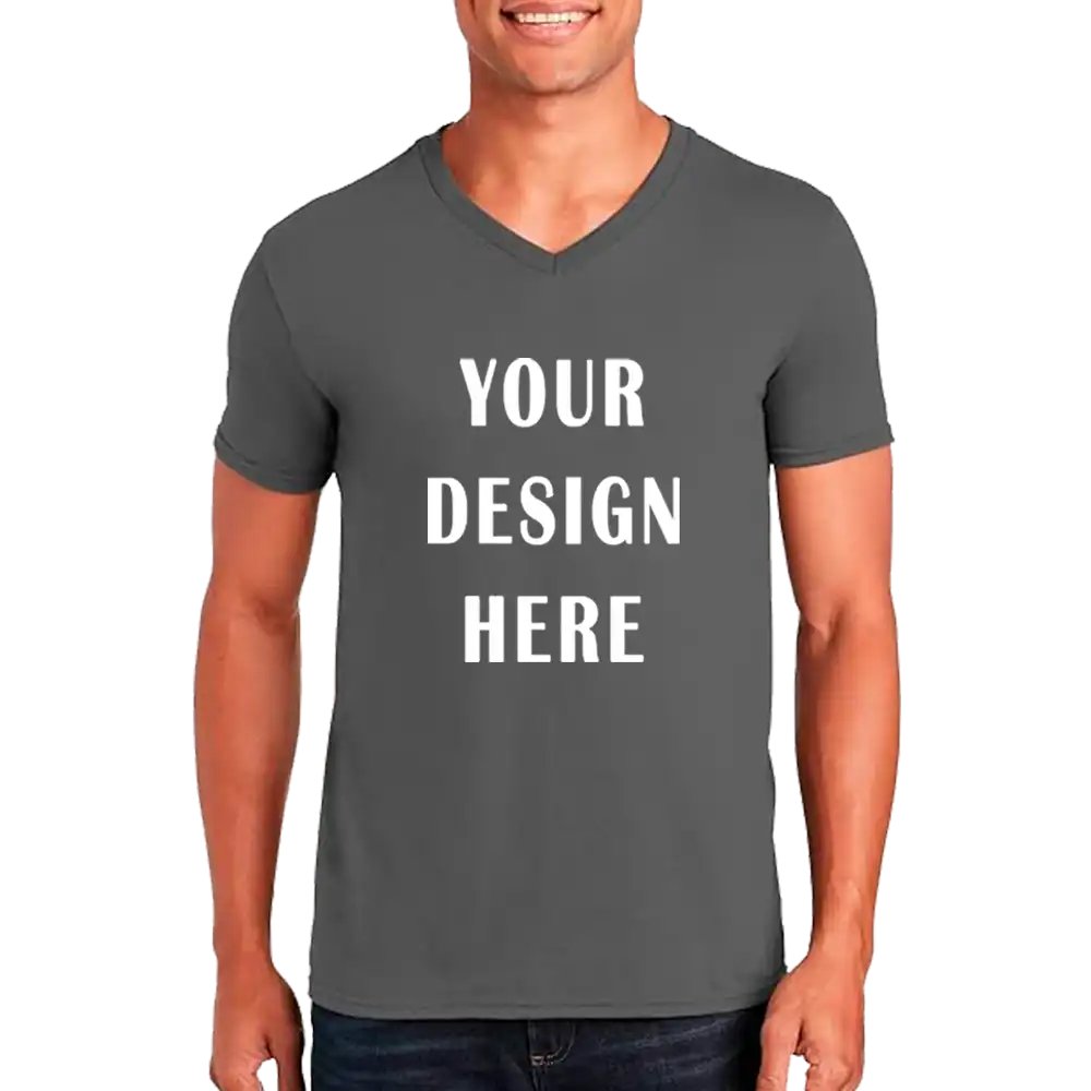Customizable Men’s Unisex V-Neck T-shirt